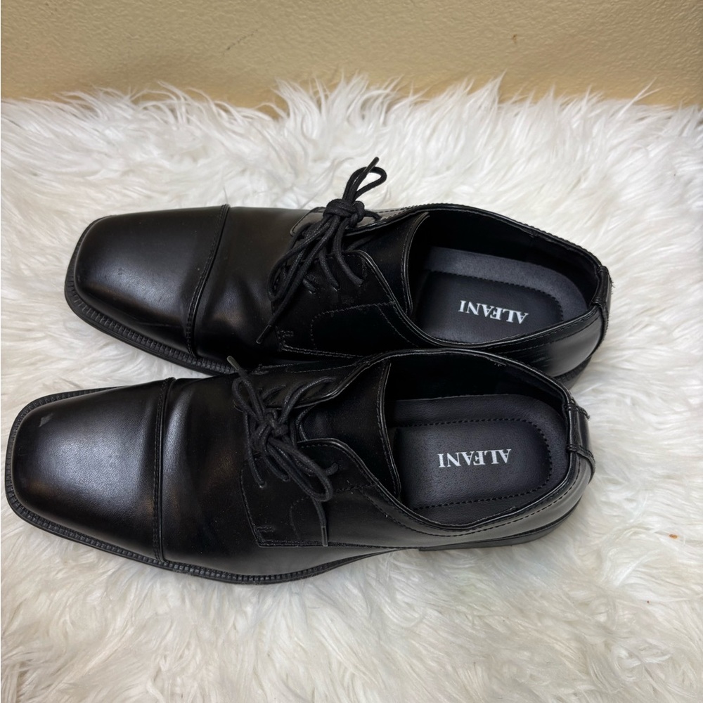 Alfani Men's Classic Black Oxfords